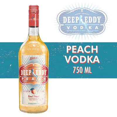 Deep Eddy Peach Vodka - 750ml Bottle