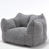 NicBex Bean Bag Chair,Beanbag Chair with Highly Resilient Foam,Adult Lounge Sofa,Large Comfy Chair for Living Room Bedroom - 4 of 4