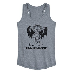 Women's - Garfield - Fangstastic Graphic Racerback Tank - 1 of 4