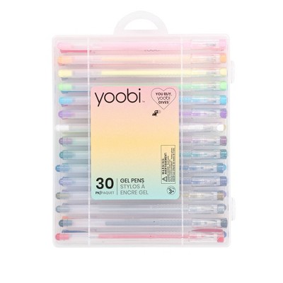 Yoobi™ 30pk Gel Pens Set Multicolor