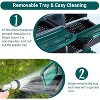 GAOMON Chickens Nesting Boxes with Bracket Legs, Roll Away Hens Nesting Box with Egg Collection, Perch, Lid Cover - 3 of 4