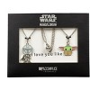 Star Wars The Mandalorian Mando And Grogu Baby Grogu Best Friends Necklace Set - 4 of 4