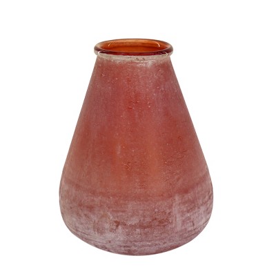 13" HGTV Home Collection Buried Vase Rust - National Tree Company