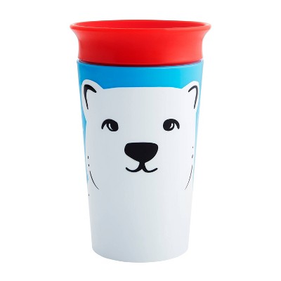 Munchkin Miracle 360° WildLove Sippy Cup - 9oz Polar Bear