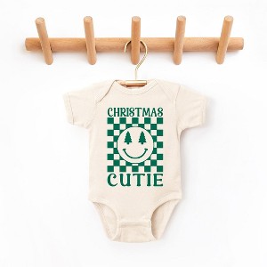 The Juniper Shop Christmas Cutie Checkered Baby Bodysuit - 1 of 3