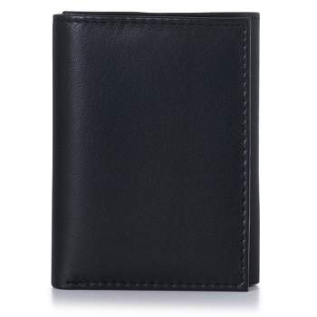 Alpine Swiss Mens Wallet Trifold Bifold Billfolds to choose from Genuine Leather Comes in Gift Bag