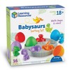 Learning Resources Babysaurs Sorting Set 16pc Dinosaurs Action Figure Toys: Baby & Toddler Learning, Shapes & Colors, 18+ Months - 4 of 4