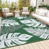 Outdoor Modern Large Area Rugs for Camping RV Patio Auto Erasable Lightweight Plastic Straw Rug for Garden Backyard Reversible Portable Picnic Mat - 4 of 4