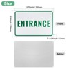 Unique Bargains Aluminum Reflective Rust Free Waterproof Entrance Sign 1 Pc - 3 of 4