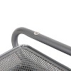 Mesh Monitor Stand with Drawer Silver - Brightroom™ - 4 of 4