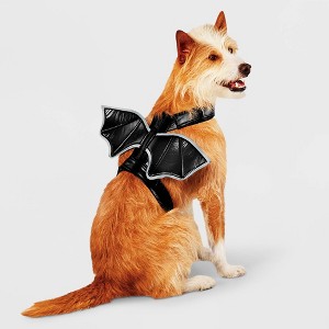 Reflective Halloween Bat Wings Rider Dog and Cat Costume - Hyde and EEK! Boutique™ - 1 of 4
