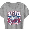 Women's - Marvel - Collegiate Americana Short Sleeve Graphic T-Shirt - 2 of 4
