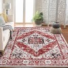 Soft, Durable Boho Area Rug – Large, Stain Resistant, Machine Washable, Non-Slip Vintage Carpet for Living Room, Kitchen, Nursery - 3 of 4