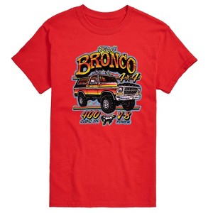 Men's - Ford - Vintage Bronco V8 Short Sleeve Graphic T-Shirt - 1 of 4