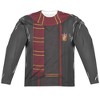 Men's Harry Potter Gryffindor Thin Scarf Long Sleeve Costume T-Shirt - 2 of 4