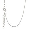 Elegant Style Jewelry Set, Necklace and Earrings, Round White Zirconia Pendant - 4 of 4