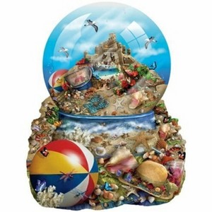 Sunsout Sand Castle 1000 pc Special Shape  Jigsaw Puzzle 95352 - 1 of 4
