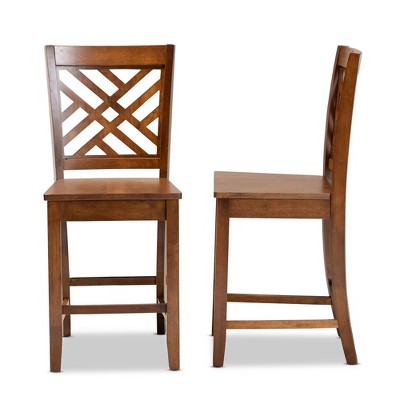 Baxton Studio Caron Counter Stool - Thumbnail 4