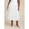 ELOQUII Women's Plus Size Dimensional Dot Full Skirt - 3 of 4