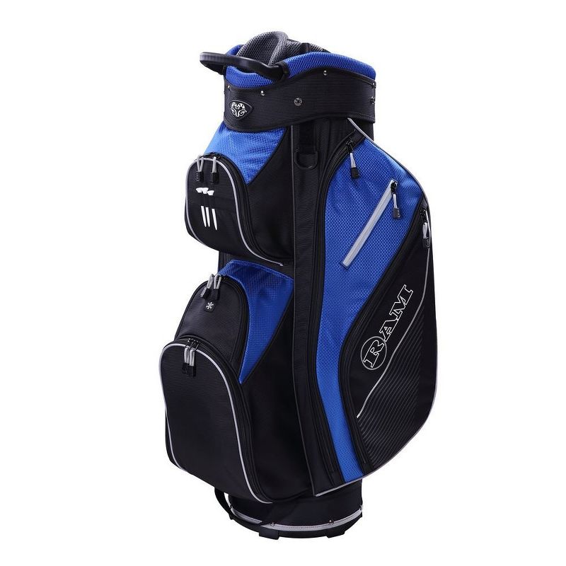 Ram Golf Lightweight Cart Bag with 14 Way Full Length Dividers, 3 of 6