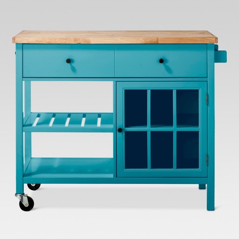 Windham Wood Top Kitchen Island - Threshold™ : Target