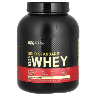 Optimum Nutrition Gold Standard® 100% Whey, White Chocolate, 5 lb (2.27 kg)