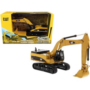 CAT Caterpillar 385C L Hydraulic Excavator Yellow "Play & Collect!" Series 1/64 Diecast Model by Diecast Masters - 1 of 4