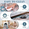 Carpet, vintage printed floor mat, for living rooms and bedrooms, indoor carpet - 4 of 4