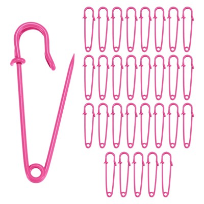 Unique Bargains Sewing Upholstery Spring Lock Blanket Bulk Large Safety Pins 30 Pcs