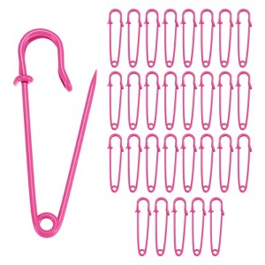 Unique Bargains Sewing Upholstery Spring Lock Blanket Bulk Large Safety Pins 30 Pcs - 1 of 4