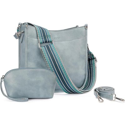 Generic Purses for Women, Vegen Leather Crossbody Bags for Woman Trendy, 2PCS Hobo Handbag