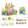 PICASSO-TILES Magnetic Tiles for Kids, 38PCS Magnet Tile Dinosaur Theme, Educational Building Blocks Set, STEM Toy - 2 of 4