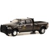 2017 Ram 3500 Laramie Dually Pickup Truck Brown Metallic "Yellowstone" (2018-Current) TV 1/64 Diecast Model Car by Greenlight - 2 of 3