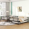 NicBex Full Over Full Bunk Bed with Safety Guardrail and Trundle,Loft Bed with Ladder and Converts to 2 Beds,Noise Reduced Bunk Beds for Bedroom - 4 of 4