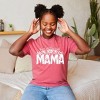 Simply Sage Market Women's Mama Topped With Flowers Short Sleeve Garment Dyed Tee - 3 of 3