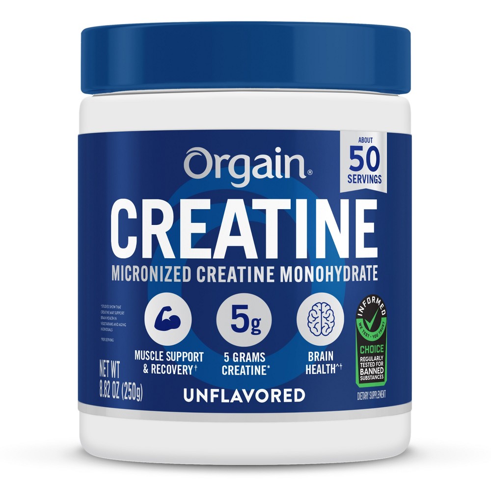 Orgain Creatine Dietary Supplement Powder - 8.82oz
