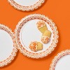 Halloween Disposable Plates - Orange - 10" - 24ct - up&up™ - 2 of 3