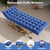 SUGIFT Wide Foldable Camping Cot  with Mattress Heavy-Duty Indoor & Outdoor Sleeping Cot Folding Bed with Carry Bag - 3 of 4