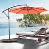 CAVINAS Pool Umbrellas Outdoor Double Sided Rectangular Beach Chair Umbrella for Garden (Base Sold Separately) - 2 of 4