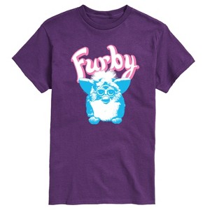 Men's - Furby - Photoreal Furby Logo Short Sleeve Graphic T-Shirt - 1 of 4