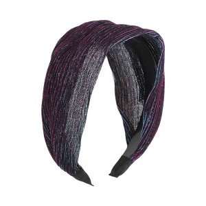 Unique Bargains Women's Shiny Silk Lace Headband 1 Pc - 1 of 4
