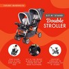 Baby Trend Sit N' Stand Multi-Use Easy Fold Travel Toddler and Baby Double Stroller with Safety Harness and Storage Basket - 3 of 4