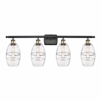 Vaz - 4 Light Bath Vanity In Industrial Style-9.13 Inches Tall and 35.88 Inches Wide