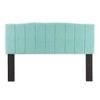 Modway Camilla Channel Tufted Performance Velvet King/California King Headboard in Mint - 2 of 4