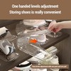 Shoe Slots Organizer, 12 Pack 3 Levels Adjustable Double Layer Shoe Stacker Space Saving Shoe Rack Holder Space Saving Closet Shoe Organizer - 2 of 4