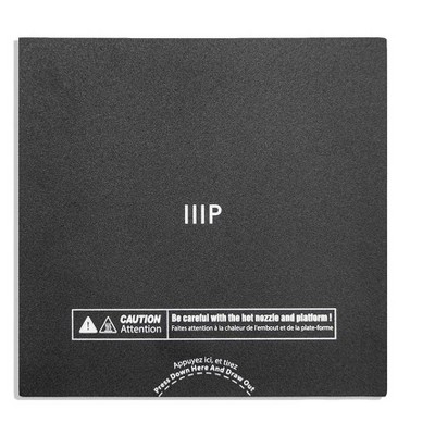 Monoprice Replacement Flexible Build Plate - Black For Use With All Models of The MP Voxel 3D Printer