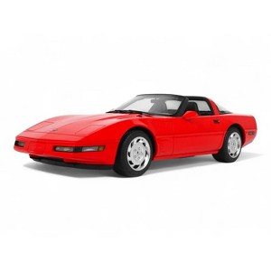 1995 Chevrolet Corvette C4 Convertible Torch Red 1/18 Model Car by