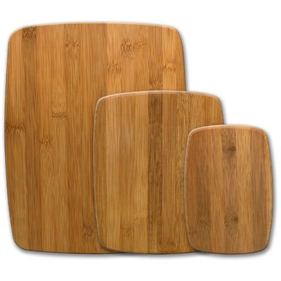 Classic 3-Piece Bamboo Cutting Board Set