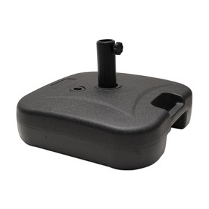 Pellebant Patio Market Pole Umbrella Base Stand Holder Square Water or Sand Filled - 1 of 4