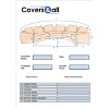 Covers&All Curved Outdoor Couch Cover, 1000D Waterproof, UV-Resistant Patio Furniture Cover - 2 of 4